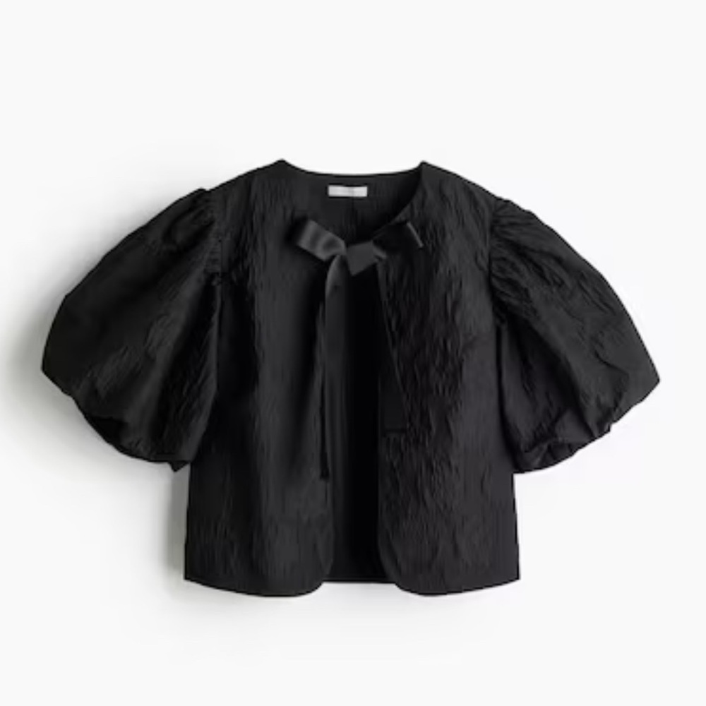 H&M Balloon Sleeve Blouse sz XL